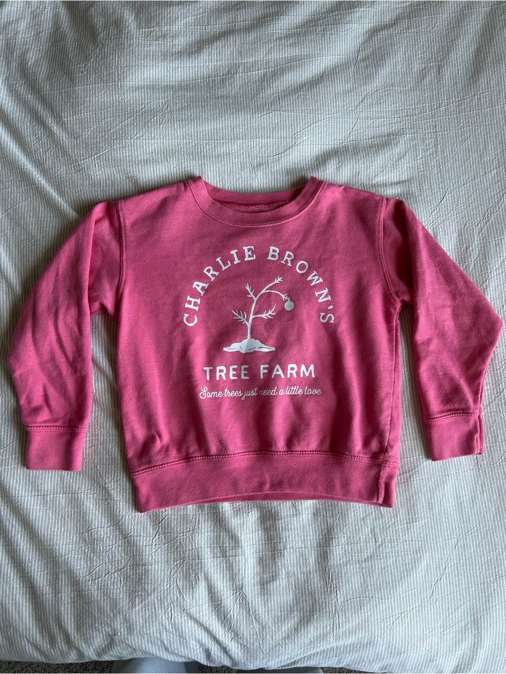 Charlie Brown Girls 4T Crewneck Sweatshirt